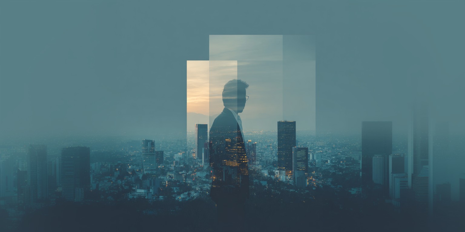 Business executive evaluating international expansion and company formation in Mexico for foreign investors